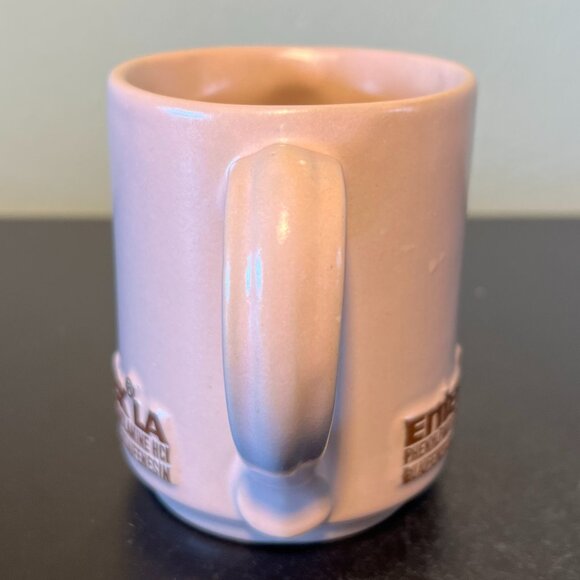 VTG Entex LA Drug Pharmaceutical Promotional 3-D Big Nose & Mustache Pottery Mug - Picture 8 of 12